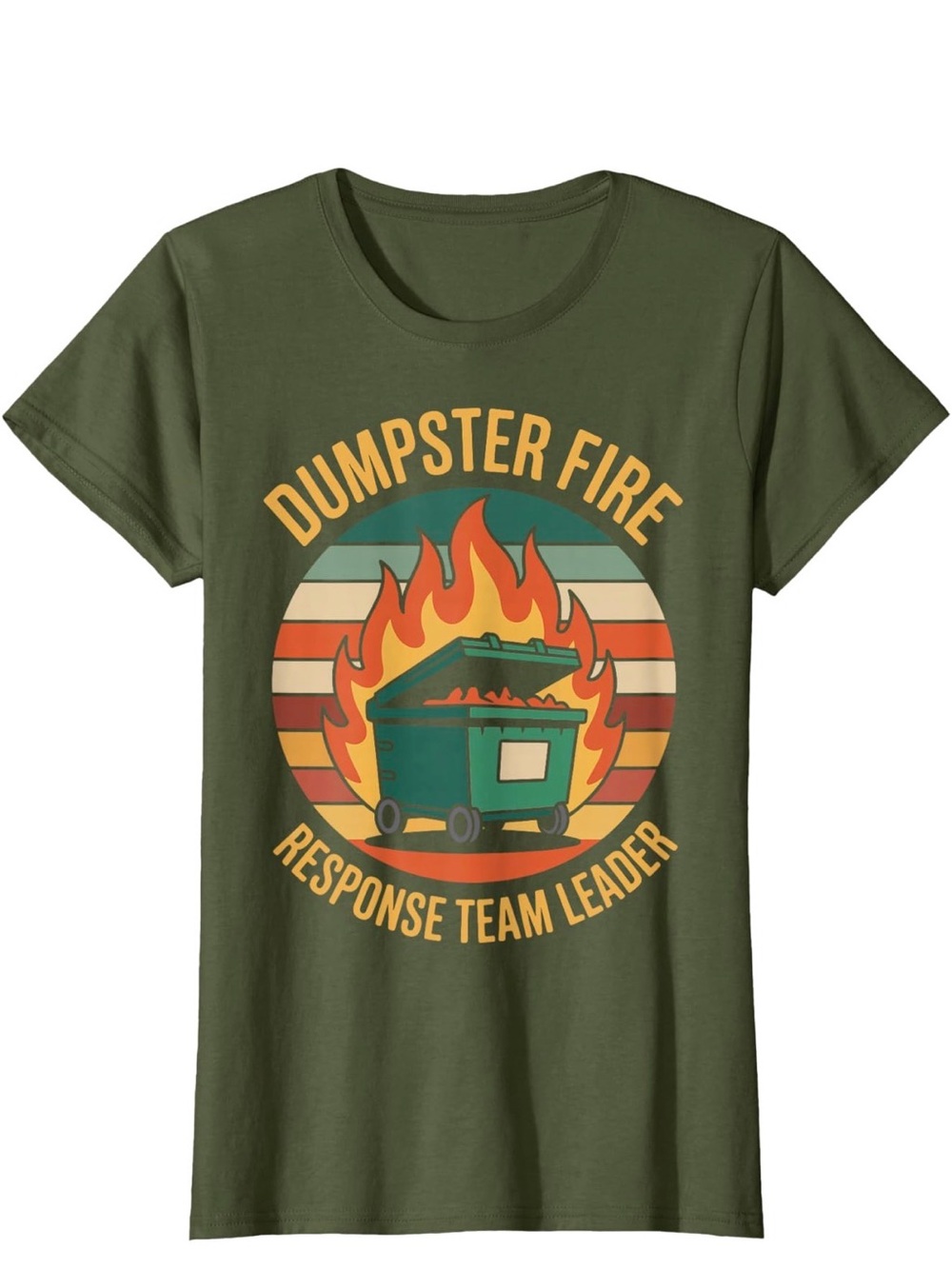 🆕 Women’s XL Dumpster Fire Response Team Leader Tee. Size XL. New. 🔥